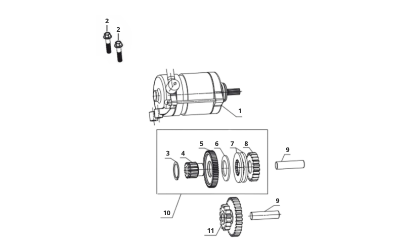 ntldi5p9DI_30 - Anlasser (CABALLERO 500 E4 MY19 - SCRAMBLER - ANNIVERSARY - DELUXE).png